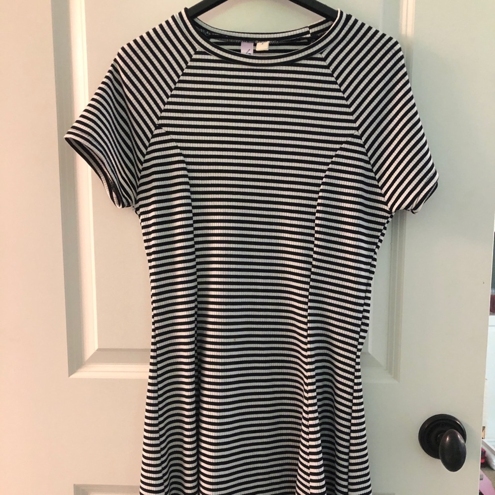 Francesca’s Skater Striped Dress
